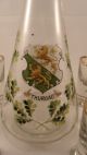 Antike Karaffe Mit Gläsern / Likörset Thurgau (schweiz) Emailiert Um 1890 Top Glas & Kristall Bild 2