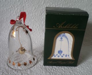 Weihnachtsglocke 1997 B&g Bing&gröndahl Kristallglas Ovp Bild