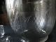 Alte Glas - Bowle Bowle - Service 12 Gläser Schöpfkelle Dekor Weinranken Geschliffen Sammlerglas Bild 1