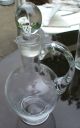 Schlichte Glaskaraffe - Weinkaraffe Kristall Bild 1