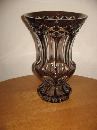 Große Wmf Bleikristall Vase Pokalvase Bild