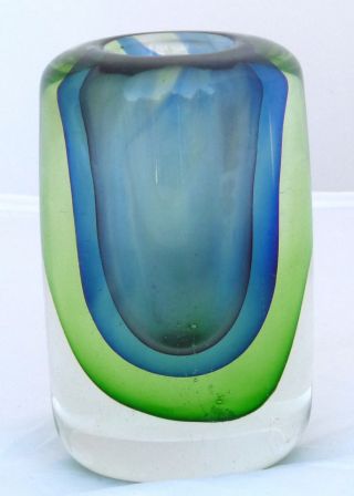 Glasvase Aus Murano,  Sommerso - Vase Bild