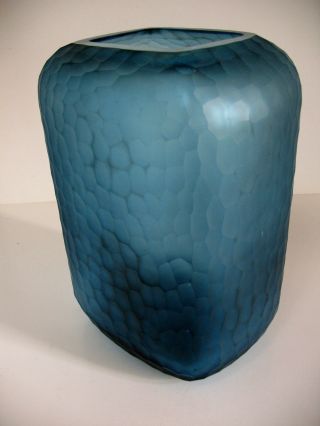 Exclusive Murano Battuto Glas Vase 3,  9kg Bild