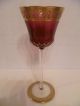 6 X Saint Louis Weinglas,  Thistle Or,  Verre De Vin,  6 Versch.  Farben,  Ätzmarke Sammlerglas Bild 8