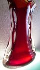 Sehr Große Murano Vase In Leuchtende Farben Glas & Kristall Bild 1