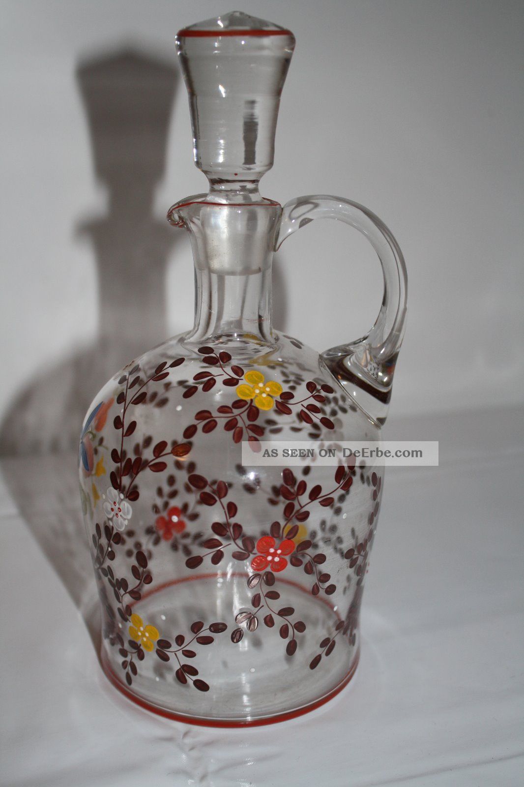 Motorrad Whisky Dekanter - Vintage Design Glas Karaffe