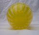 Vase Zitronengelb Überfangglas Weiße Einschmelzungen Wohl Poschinger Gelb Sammlerglas Bild 3