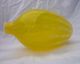 Vase Zitronengelb Überfangglas Weiße Einschmelzungen Wohl Poschinger Gelb Sammlerglas Bild 4