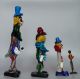 4 Clowns Murano Glas 31cm 23cm 18cm 11cm Clown Muranoglas Glas & Kristall Bild 2