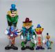 4 Clowns Murano Glas 31cm 23cm 18cm 11cm Clown Muranoglas Glas & Kristall Bild 6