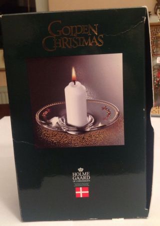 Holmegaard Kerzenhalter 1999,  Kerzenständer 1999,  Weihnachtskerzenständer Bild