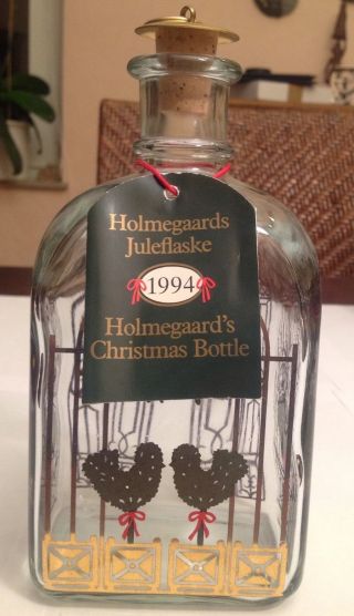 Holmegaard Juleflaske 1994,  Weihnachtsflasche 1994,  Adventskal. ,  Sammelflasche Bild