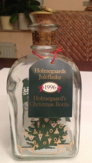 Holmegaard Juleflaske 1996,  Weihnachtsflasche 1996,  Adventskal. ,  Sammelflasche Bild