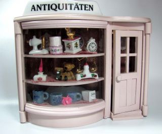 1:12 Reutter Miniatur - AntiquitÄtenladen - Wandbild - Puppenstube - Laden Bild