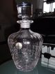 Schwere Italienische Whiskey Kristall Karaffe / Bleikristall Kristall Bild 3