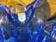 Wunderschöne Schale In Blütenform Klar,  Blau Murano Glas Glas & Kristall Bild 2