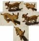 Lineol Elastolin Tiere Massefiguren Luchs Gefertigt vor 1945 Bild 1