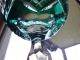 Römer Wein Kristall Mit Schleuderstern In Jade - Grün,  Eleganter Stengelschliff Kristall Bild 3