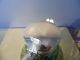 Kalte Ente,  Grüne Kristall Karaffe Mit Glaseinsatz,  Mundgeblasen RegenhÜtte Kristall Bild 8