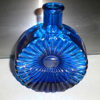 Murano Vase Flasche Blau Bild