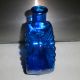 Murano Vase Flasche Blau Glas & Kristall Bild 1