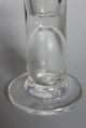 Seltenes Blaurand Kutscherglas / Wachtmeister Schnapsglas Mit Luftblase Um 1900 Sammlerglas Bild 1