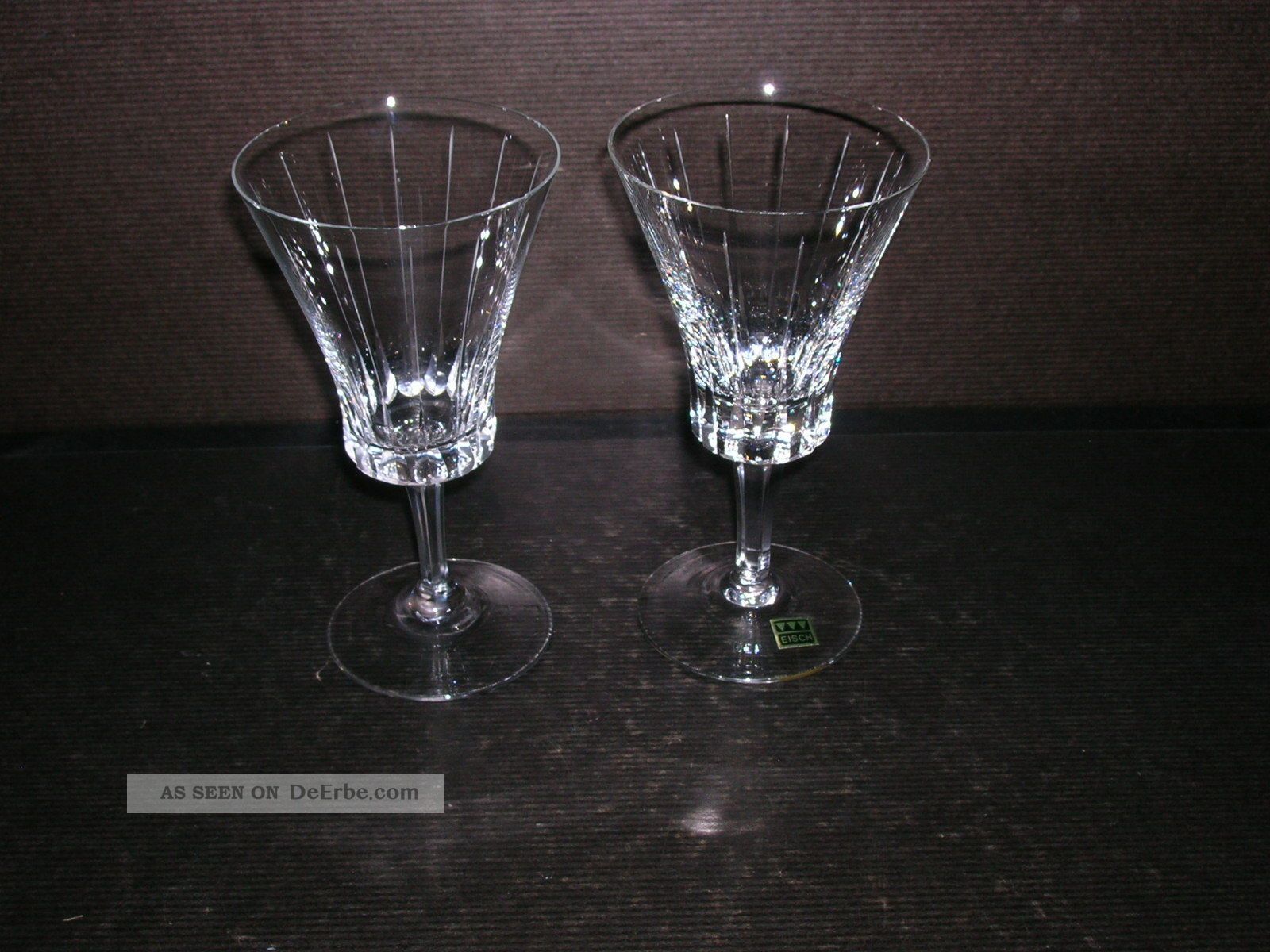 EISCH Hamilton Whisky Gläser Set – 2 Stück, 400 Ml, Handgeschliffen Aus Bleifreiem Kristall