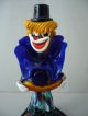Top Murano Clown 19 Cm Mit Etikett Italy Glas & Kristall Bild 1