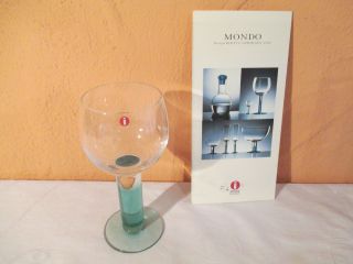 Iittala Mondo Grün Green Weinglas Wineglasses Bild