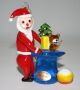 Murano Glas Weihnachtsmann Mit Geschenkesack Santa Handmade Venedig Nikolaus Glas & Kristall Bild 1