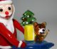 Murano Glas Weihnachtsmann Mit Geschenkesack Santa Handmade Venedig Nikolaus Glas & Kristall Bild 7