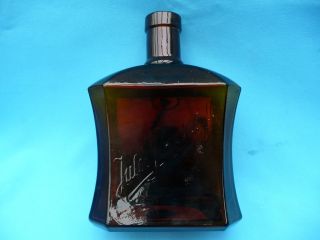 Antique Alte Glasflasche Jules Bouchet & Co Bottle / Bouteille - Weinbrand ? Bild