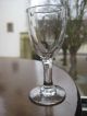 4 Gläser (klein) - Alt (um 1920) - Pseudo - Facettiert - Elsass/frankreich 8/145 Glas & Kristall Bild 1