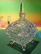 5 Stck.  Deckeldose Schale Vase Körbchen Kristall Pressglas Bleikristall Geschenk Kristall Bild 2