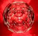 Kristall Glas Kugel Vase 70er - 80er Jahre Design Tisch Rosenvase Deko Top Zust Kristall Bild 2