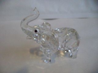 Swarovski Figur Elefant Baby Höhe Ca.  6,  2 Cm Kristall Elefantenbaby Bild