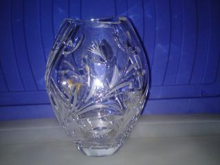 Kristall - Vase Schweres Glas (bleikristall?) Bild