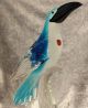 Murano Glas - Formia - Vogel Eisvogel - Blau Weiß - Glas & Kristall Bild 3