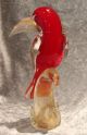 Murano Glas - Formia - Vogel Papagei - Rot Mit Goldeinlage - Glas & Kristall Bild 1