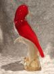 Murano Glas - Formia - Vogel Papagei - Rot Mit Goldeinlage - Glas & Kristall Bild 3