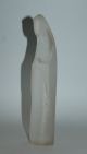 Glas Figur Betende Frauengestalt Farblos Um 1920? Sammlerglas Bild 2