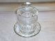 Alte Glas Bowle BowlegefÄß Olivenschliff Um 1930 Oliven Schliff Handarbeit 5 L Sammlerglas Bild 1
