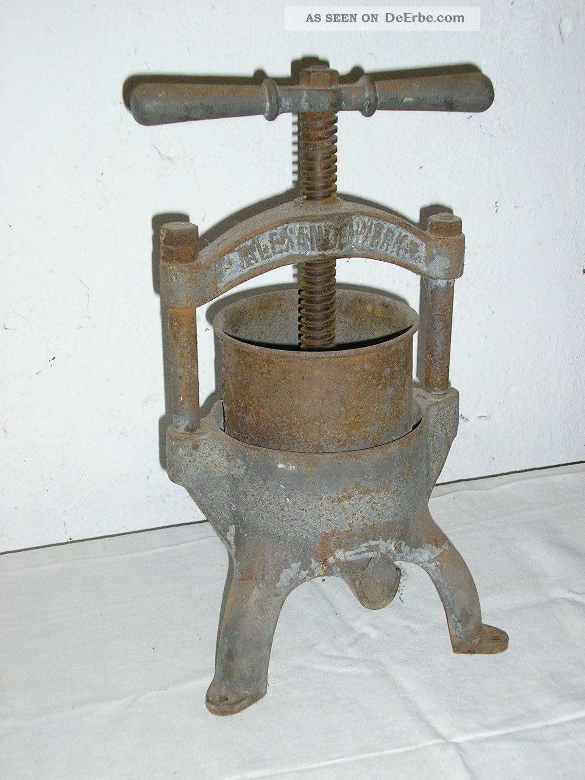 Klosspresse Saftpresse Weinpresse ThÜringer KlÖsse Presse Haushalt Bild