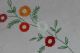 , Weihnach Idee,  Antik Leinen Tischdecke,  Blumen Stickerei Tischdecken Bild 2