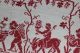, Weihnach Idee,  Antik Wandbehange Rot Stickerei,  Hohlsaum,  Häkelspitze Tischwäsche Bild 3