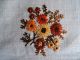 Omas Bestickt Tischdecke Blumen Leinen Halbleinen Baumwolle Geschenk Handarbeit Tischdecken Bild 1