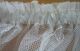 1 Alte Wabentüll Florentiner Gardine Weiß 11,  9 Meter / 237 Cm Textilien & Weißwäsche Bild 10