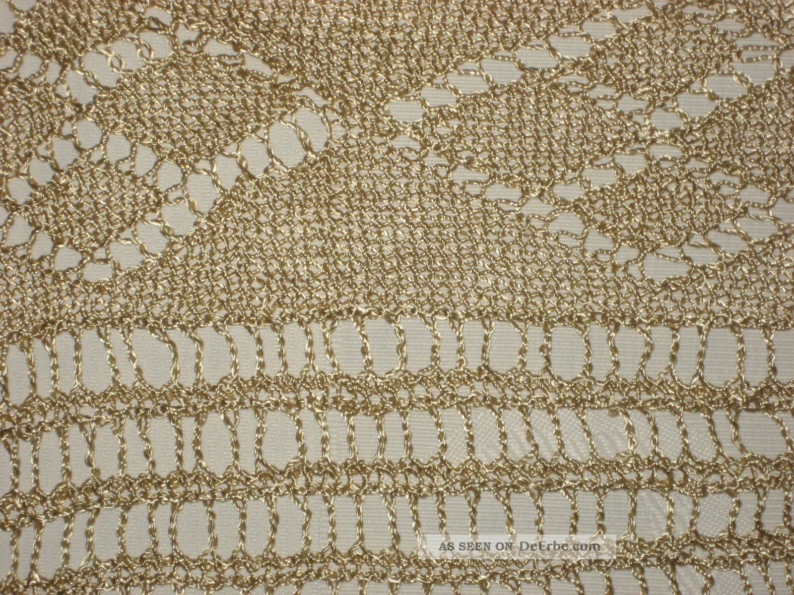 Handarbeit Gestrickt ✐ 87 X 40 Mitteldecke Strickdecke Tischläufer Tischdecke Tischdecken Bild
