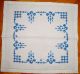 2 Identische,  Kleine Deckchen.  Handarbeit.  Um 1900 Tischdecken Bild 1
