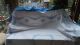 Antike Art Deco Decke,  Blaustickerei,  Handarbeit,  Ca.  1920 Tischdecken Bild 1